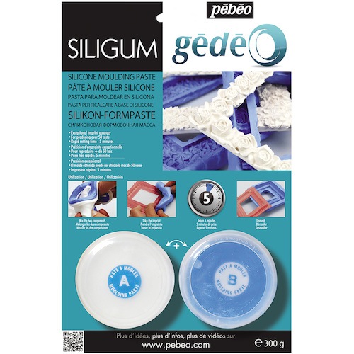 Gedeo 型取り用粘土 シリガム 100g(速乾性粘土状成形剤