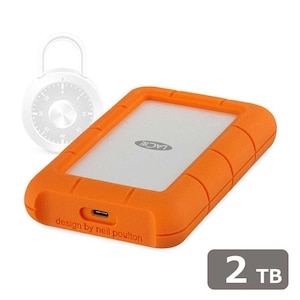 LaCie｜ラシー｜USB3.1(Gen1) Type-C対応 外付けポータブルハードディスク 2TB｜STFR2000403