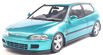 1/18 ホンダ シビック (EG6) 1991 (グリーン)【S1810405
