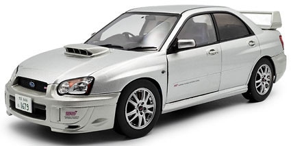 1/18 スバル インプレッサ WRX STI 2003 (シルバー)【S1812303