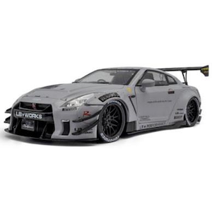 �\���h�b1/18 ���Y GT-R (R35) Liberty Walk Body Kit Type 2.0 (�O���[) �������t�B�M���A�t�yS1805821�z�bS1805821 Ư�� GT-R (R35) LBWK Body Kit Type 2.0 GY �ĳ�̨�ޭ�·