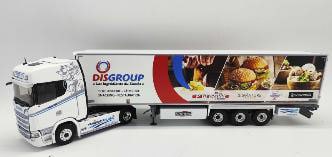 1/43 スカニア 500S シェロー セミ冷蔵トレーラー TRANSPORTS