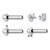 RUKO�b�J�E���^�[�V���N 6.3mm�~90���@TIN�b102313T