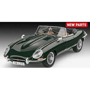 1/24 ジャガー Eタイプ ロードスター【07687】【パッケージ不良】【開梱品・未使用】