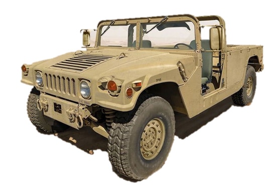 ミリタリ　ハマー　コマンド　1／18スケール　Thunder trac ミリタリ ハマー コマンド 1/18スケール Thunder trac（Amazon