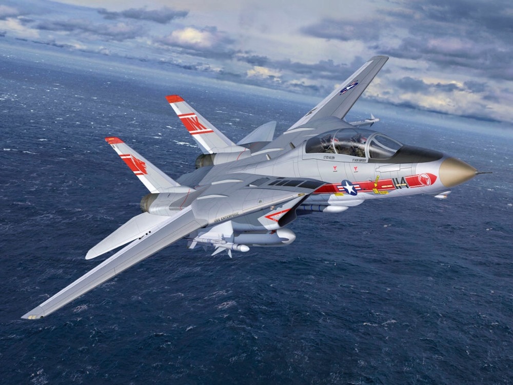 1/144 アメリカ海軍 F-14A トムキャット VF-84 ジョリー