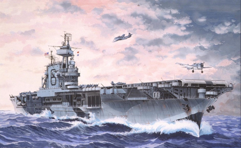1/700 ウォーターラインシリーズ アメリカ海軍航空母艦 CV-3