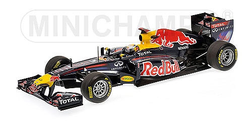 人気ブランドバ40代 MINICHAMPS レッドブルRB7 セバスチャン・ベッテル 1／18 ミニカー