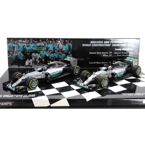 玄関先迄納品 ペトロナス AMG メルセデス 1/43 F1 HYBRID W06 TEAM レーシングカー