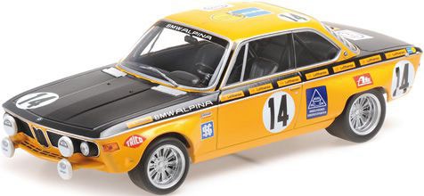ミニカー　1/18 BMW 2800 CS BMW ALPINA HUBER/KELLENERS スパ 24h 1970 ウィナーズ #14 [155702714] 1/18 BMW 2800 CS ”BMW ALPINA” #14 HUBER/KELLENERS スパ 24h