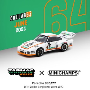 1/64 Porsche 935/77 DRM Zolder Bergischer Lowe 1977 #51【T64MC-002-VAL】