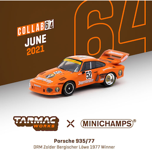 1/64 Porsche 935/77 DRM Zolder Bergischer Lowe 1977 #52 Winner【T64MC-002-JAG】