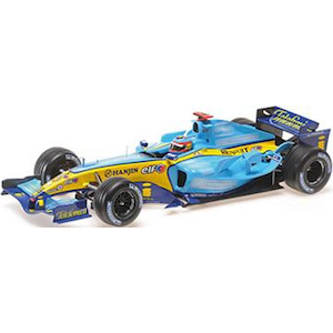 1/18 ルノー F1 チーム R25 フェルナンド･アロンソ バーレーンGP 2005 ウィナー【117050305】