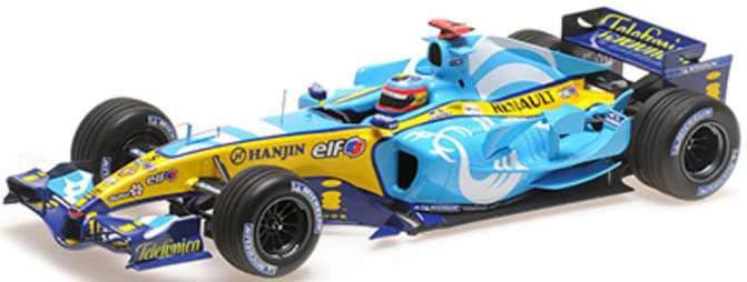 ミニチャンプス F1 ルノー R25 フェルナンドアロンソ フランスGP 優勝 1/18 ルノー F1 チーム R25 フェルナンド・アロンソ フランスGP