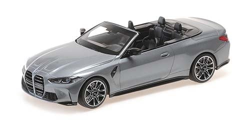 ミニカー　1/18 BMW M4 カブリオレ 2020(グレーメタリック) [155021034] BMW M4 Cabriolét 2020 Grey Metallic 1:18 Minichamps