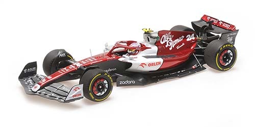 ミニカー　1/18 アルファ ロメオ F1 チーム オーレン C42 周冠宇 バルセロナテスト 2022 [117229924] MINICHAMPS 117229924 Scale 1/18 | ALFA ROMEO F1 C42 TEAM