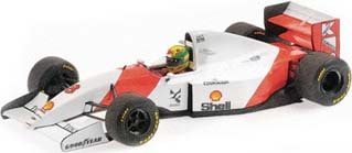 ミニカー　1/43 マクラーレン フォード MP4/8 アイルトン・セナ ブラジルGP 1993 ウィナー ウェザリング仕様 「MINICHAMPS」 [540933398] 1/43 マクラーレン フォード MP4/8 アイルトン・セナ ブラジルGP