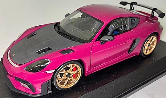人気商品の中古品・新品・未使用品 GT4 カイエン ポルシェ 1/18 RS ルビースター/ヴァイザッハ 2024 ミニカー