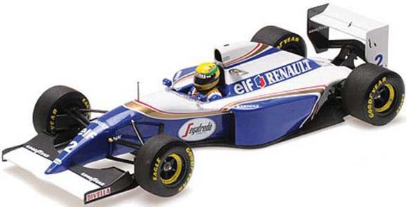 1/64 ウィリアムズ ルノー FW16 アイルトン・セナ サンマリノGP 1994