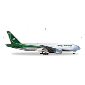 イラク航空　B777-200LR herpa 1/500 楽天市場】ボーイング 777-200LR イラク航空 YI-AQZ 1/500 2015