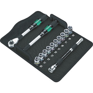 Wera�b8006 SC1 �T�C�N���b�v���`�F�b�g�u�n�C�u���b�h�v�Z�b�g 1/2�C���`(12.7mm)�b004090