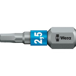 Wera�b840/1 BTZ �w�b�N�X�v���X�r�b�g 2.5 �~25mm�b56682
