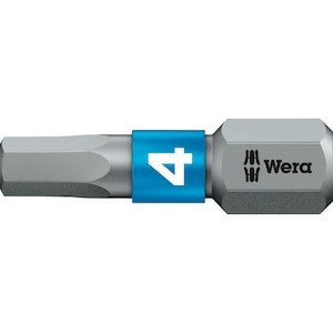 Wera�b840/1 BTZ HEX-Plus �w�b�N�X�v���X�r�b�g 4.0�~25mm�b56684