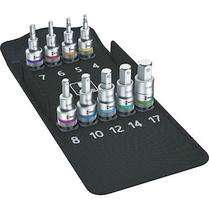 Wera�b8740 C HF 1/2�C���`(12.7mm) 9�_�Z�b�g�b004201