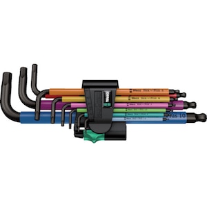 Wera�b950SPKL �w�b�N�XHF �}���`�J���[�w�b�N�X�L�[�Z�b�g�b022210