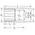 STAHLWILLE�b�i1�^2SQ�j�f�B�[�v�\�P�b�g�@�i1.1/16�j�b51A-1.1/16