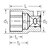 STAHLWILLE�b�i3�^4SQ�j�\�P�b�g�@�i6�p�j�i19mm�j�b55-19