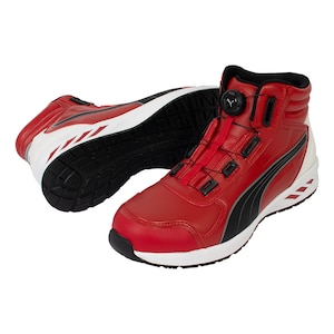 �v�[�}�bJAPAN ATHLETIC RIDER 2.0 DISC MID ���b�h�~�u���b�N 25.5cm JSAA�K�i A��b63.358.0-RED/BK-25.5