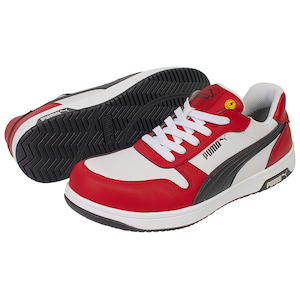 �v�[�}�bFRONTCOURT RED LOW ���b�h 25.5cm JSAA�K�i A��b64.208.0-RED-25.5