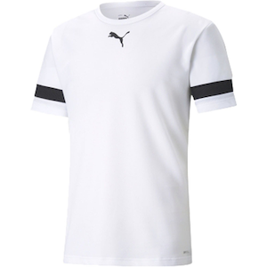 �v�[�}�b�����Y TEAMRISE �Q�[���V���c�iPuma White-Puma Black-Puma White�E�T�C�Y�FXL�j�bPJ-705141-04-XL