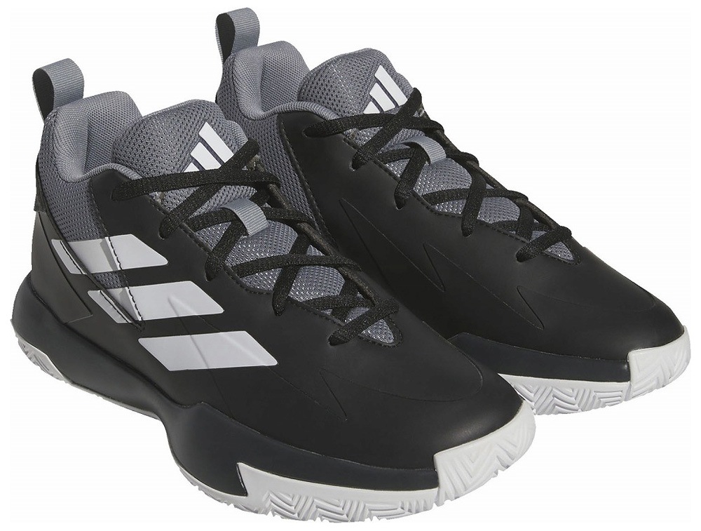 アディダス バスケットボールシューズ 黒/白 バスケットボール,ミニバス シューズのアディダス adidas