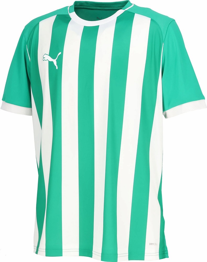 TEAMLIGA26 ストライプ ゲームシャツ（PUMA Navy・サイズ：M