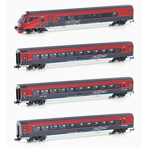 (N) 05125224 オーストリア連邦鉄道 レールジェット4両基本セット