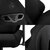 Nitro Concepts�b�Q�[�~���O�`�F�A S300 PRO(�u���b�N)�bNC-S300PRO-B