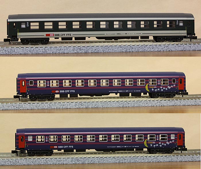 KATO K23301 SBB RIC スイス 食堂車 レッド色 旧表示 室内灯付 1