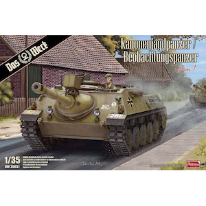 1/35 カノーネンヤークトパンツァー/観測戦車 2 in 1【USCDW35031】