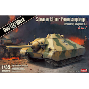1/35 ドイツ軍 重小型戦車 2 in 1【USCDW35019】【在庫処分】