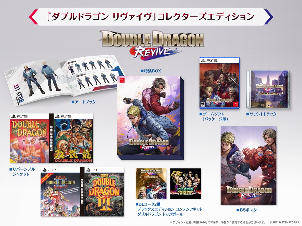 封入特典付】【PS5】ダブルドラゴン リヴァイヴ コレクターズ