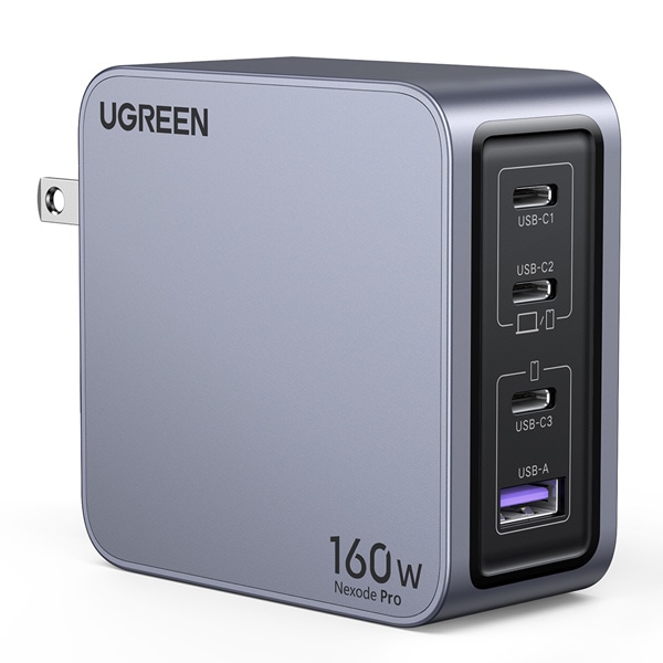 Amazon.co.jp: 160W GaN USB Type C 充電器複数ポート PD PPS