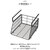 BACKYARD FAMILY(�o�b�N���[�h�t�@�~���[)�b�n���M���O�o�X�P�b�g�i�u���b�N�j�bHANGINGBASKET1-1A-2B