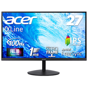 Acer�b�G�C�T�[�b�t���f�B�X�v���C(27�^/IPS/FullHD 1920�~1080/100Hz/1ms)(�u���b�N)�bSA272Ebmix