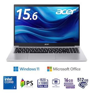 Acer｜エイサー | ノートパソコン | SSD／eMMC 512GB | Joshin web 