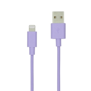 ���{�d�ƁbMFi���C�g�j���O 2.4A �[�d�ʐM�P�[�u�� 2m�i�p�[�v���j�bCK-L11PU