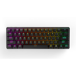 SteelSeries�i�X�e�B�[���V���[�Y�j�b�Q�[�~���O�L�[�{�[�h ���C�����X �R���p�N�g 60�� Apex Pro Mini Wireless US  �p��z��b64842J