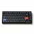 DrunkDeer｜有線 ゲーミングキーボード 英語配列 82キー DrunkDeer A75 Black (ABS Keycaps)｜A75B