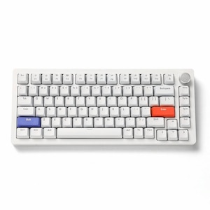 DrunkDeer｜有線 ゲーミングキーボード 英語配列 82キー DrunkDeer A75 White (ABS Keycaps)｜A75W